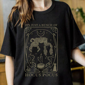Just A Bunch Of Hocus Pocus Tarot Card Halloween Shirt